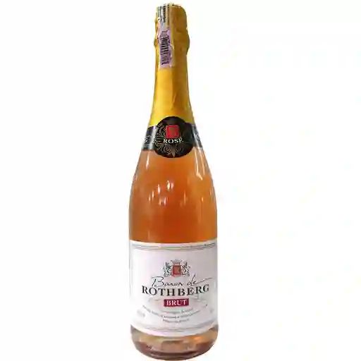 Vino Espumoso Baron de Rothberg Rosado Botella 