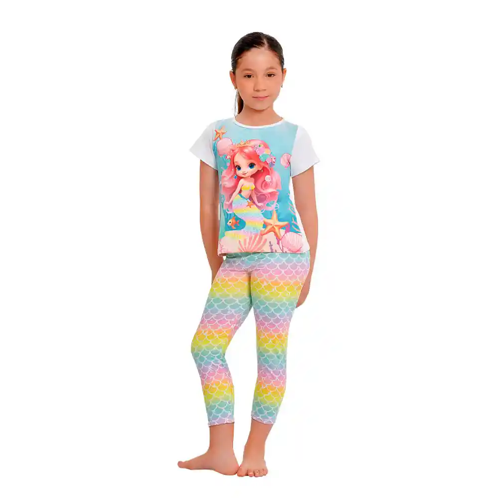 Conjunto Niña Blusa y Leggins Lely Talla 6