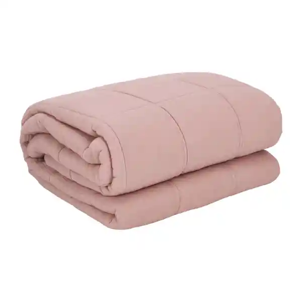 Quilt Microfibra King Rosado Diseño XL 0001 Casaideas