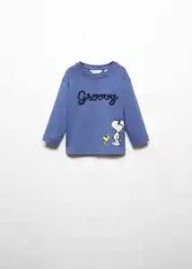 Camiseta Pycord Azul Talla 66 Niños Mango