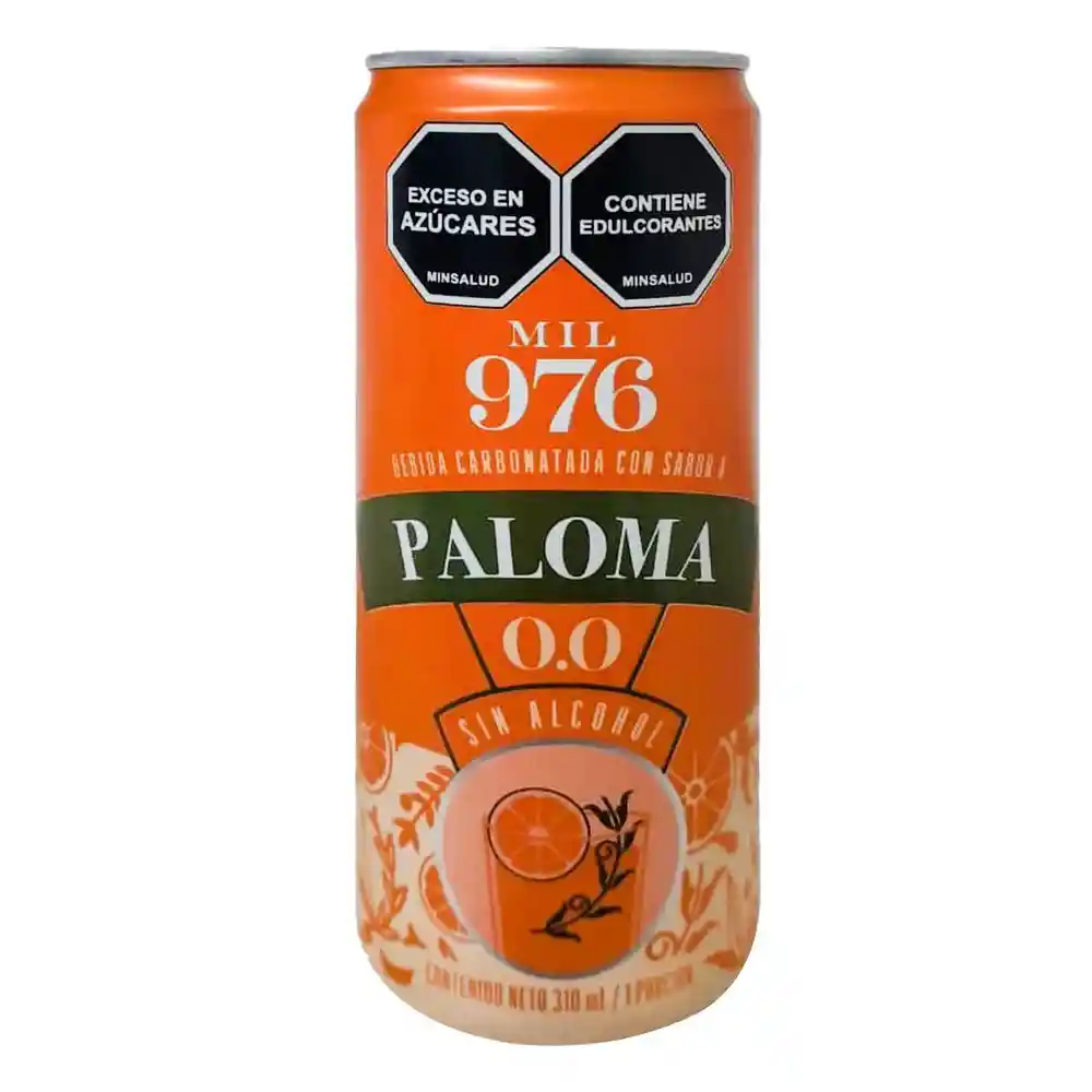 Bebida Mil 976 Carbonatada Sabor Paloma (310 Ml)