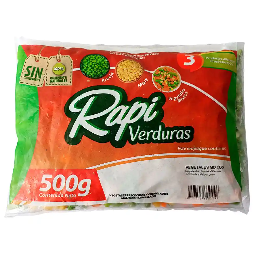 Rapi Verduras Vegetales Mixtos