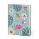 Cuaderno Tapa Dura Master Femenino Cuadriculado 100 Hojas Cosido Scribe