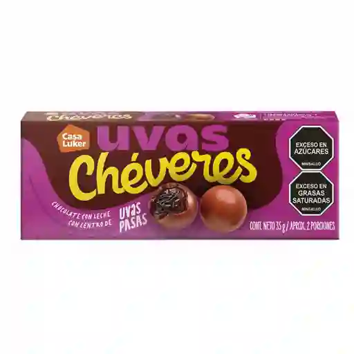Chocolate Uvas Cheveres