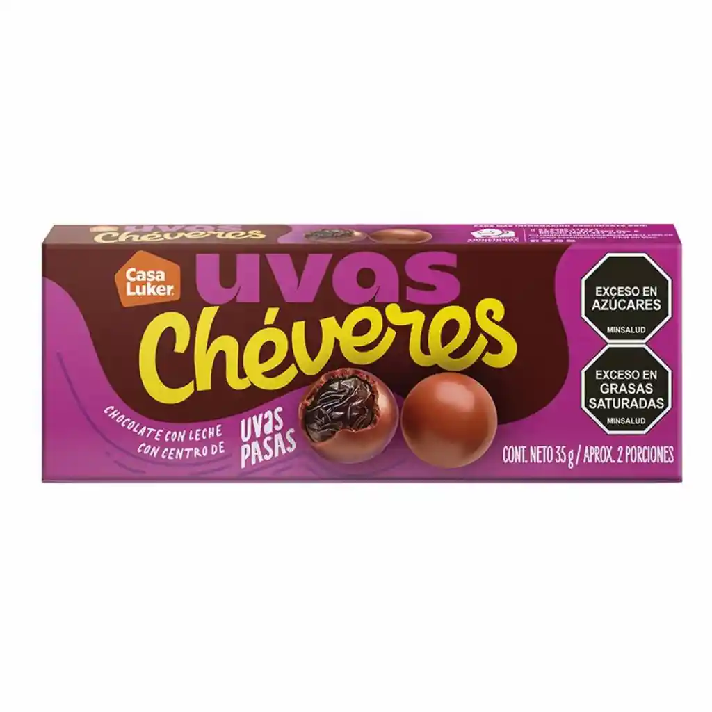 Chocolate Uvas Cheveres