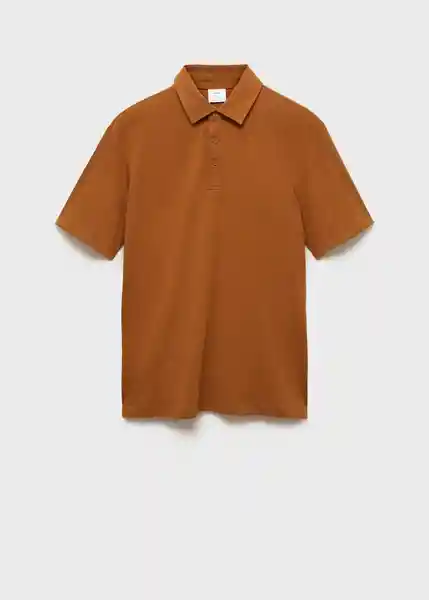 Polo Poloslub-h Marron Talla XS Hombre Mango