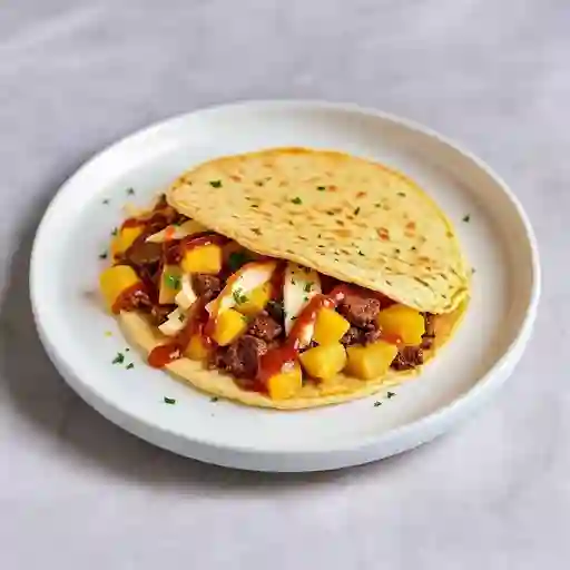 Arepa de chorizo