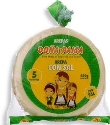 Doña Paisa Arepa Con Sal