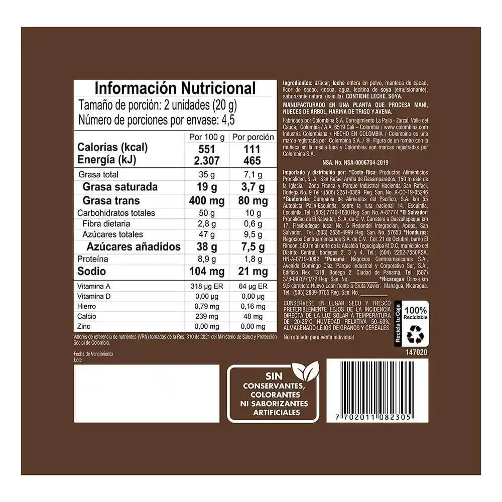 Moments Bombones de Chocolate 36% Cacao
