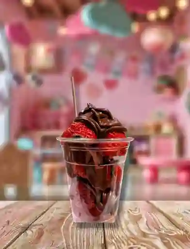 Fresas con Chocolate Mediana