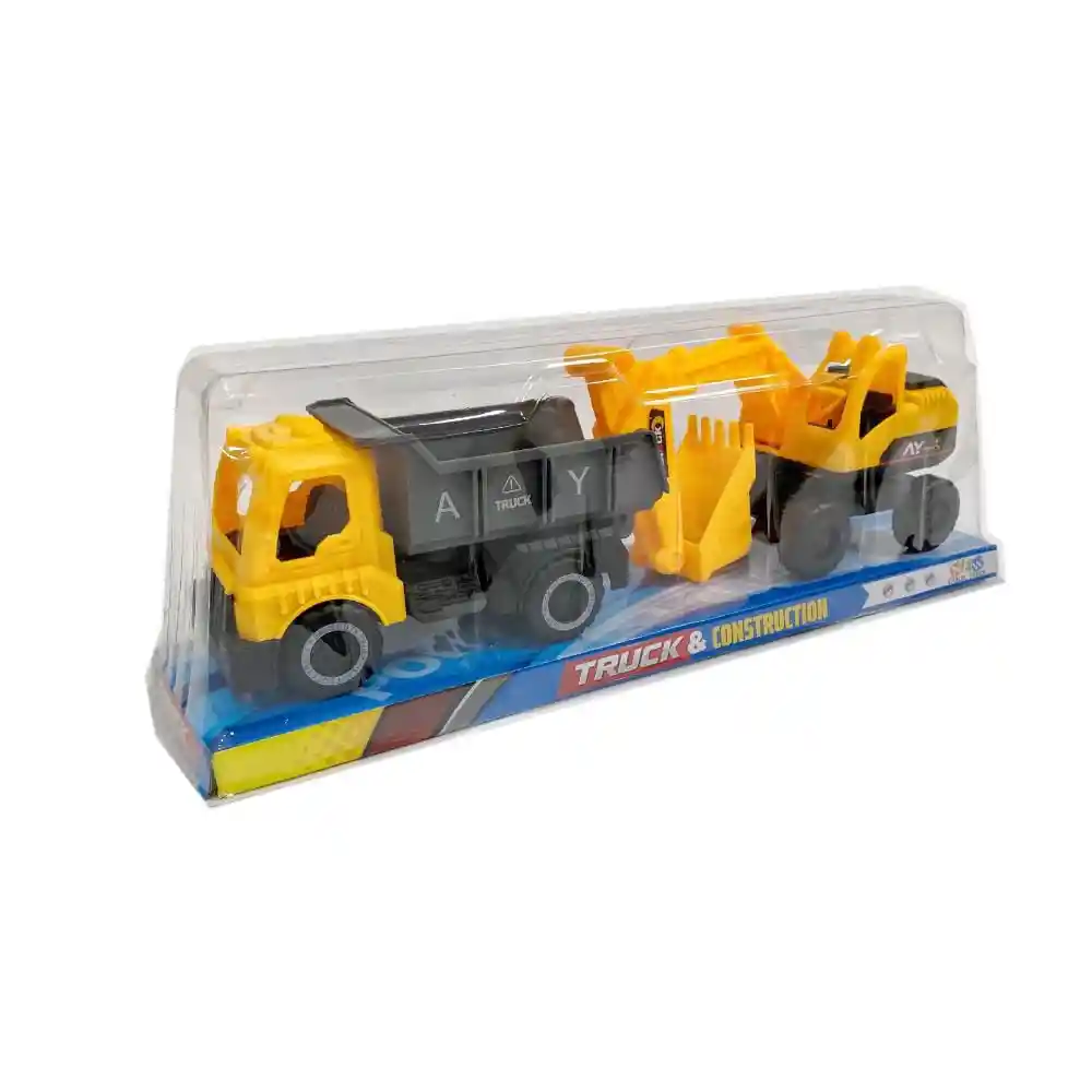 Truck & Construction Volquete y Excavadora