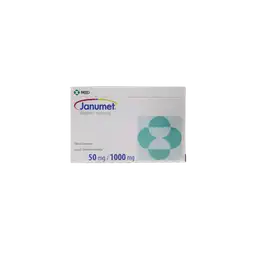 Janumet Tabletas (50 mg/1000 mg)