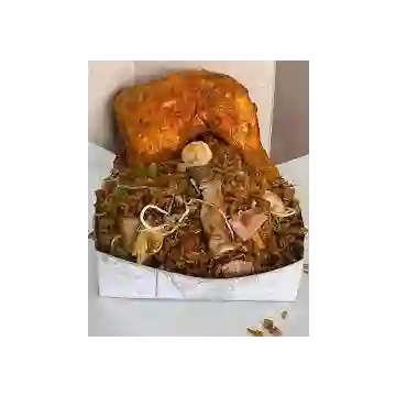 Combo 14 1/4 Pollo Broaster