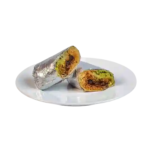 Burrito de tinga de pollo