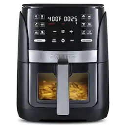 Gourmia Freidora de Aire Con Ventana 192 Oz 5.6 L