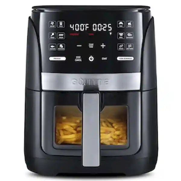 Gourmia Freidora de Aire Con Ventana 192 Oz 5.6 L