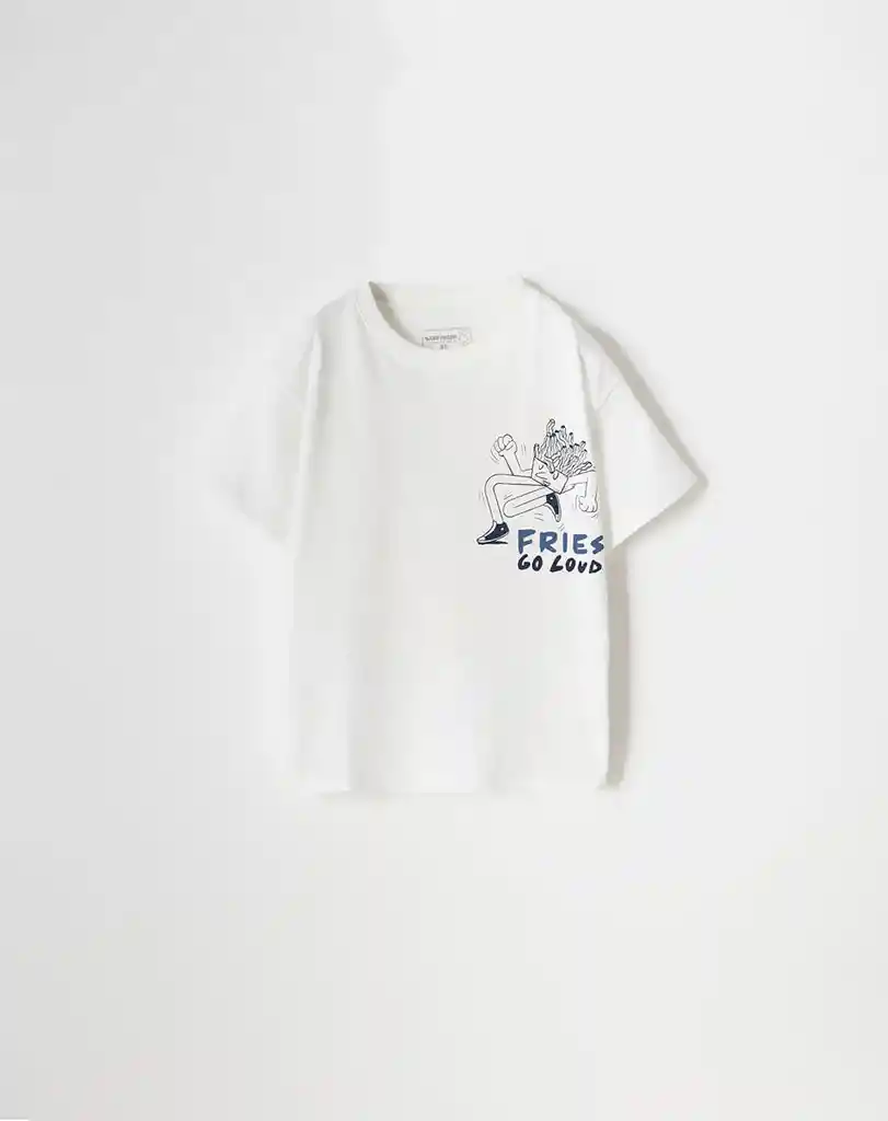 Camiseta Cuello Redondo Manga Corta Bebito Lorenzetti Baby Fresh Talla 3t