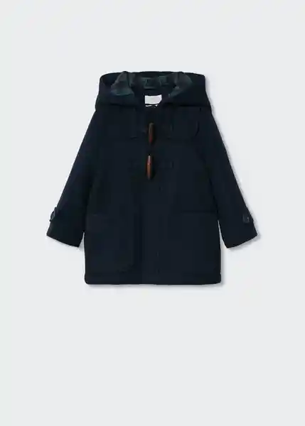 Abrigo Tobyb Navy Talla 71 Niños Mango