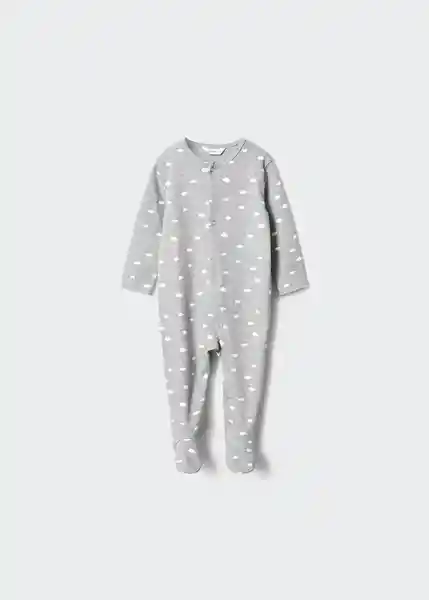 Pijama Cloud Gris Medio Vigore Talla 66 Niños Mango