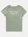 Camiseta Mujer Verde Talla X-Small American Eagle 9593341