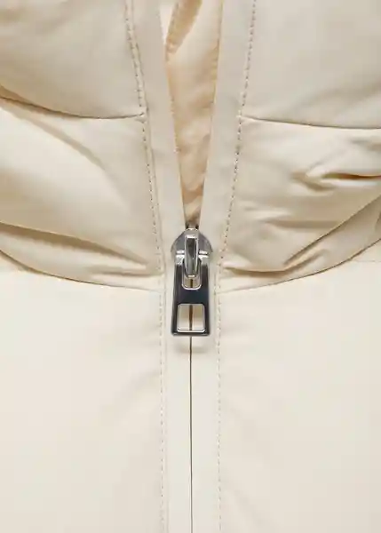 Abrigo Anorak Tokyo Crudo Talla 24 Mujer Mango