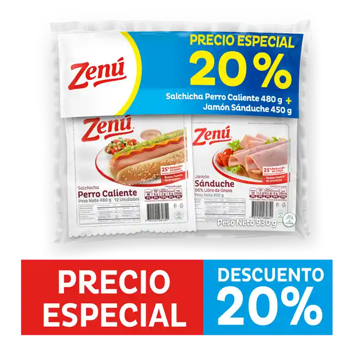 Zenú Rico Combo De Carnes Frías.