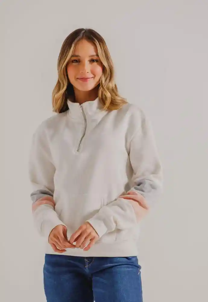 Buso Con Medio Cierre M-ivory