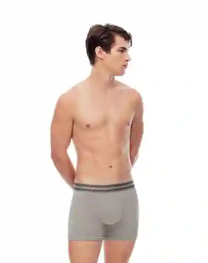 Bóxer Corto Fit Ajustado en Jersey Algodón Masculino Aikay X4 Gef