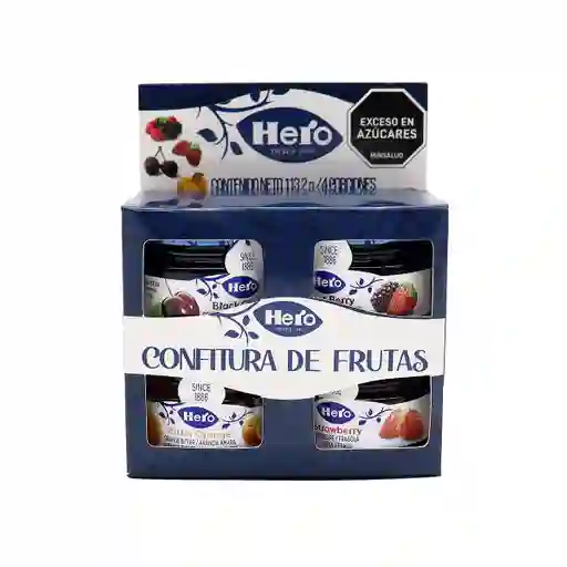 Hero Mermelada Mini Sabores Surtidos 