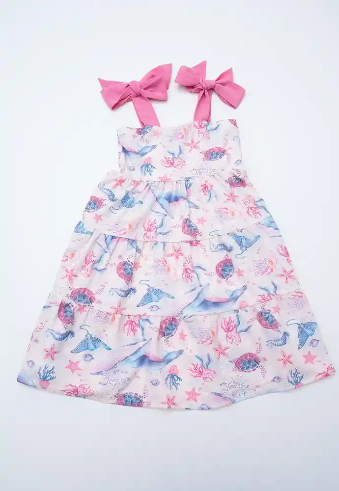 Vestido Tiras 18/24mese-estamp 1