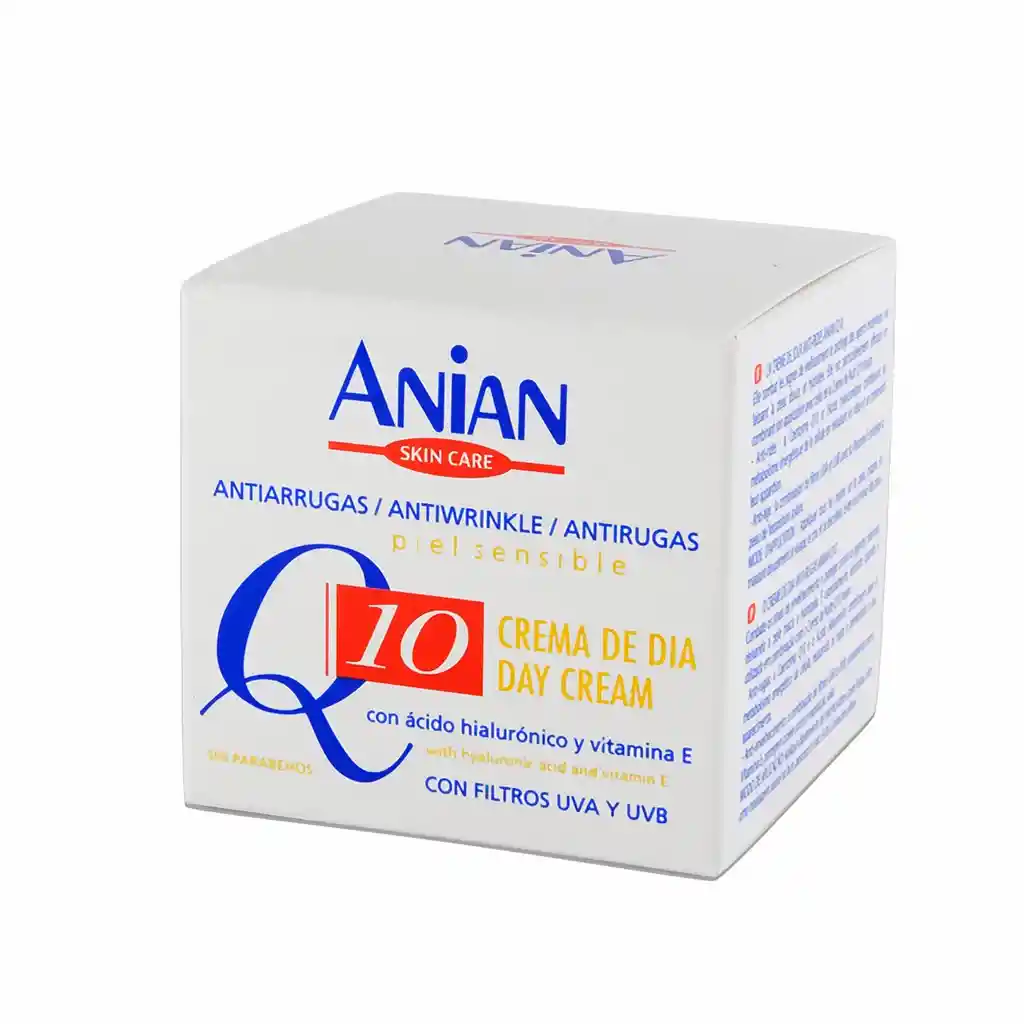 Anian Crema Facial Día Antiarrugas con Q10