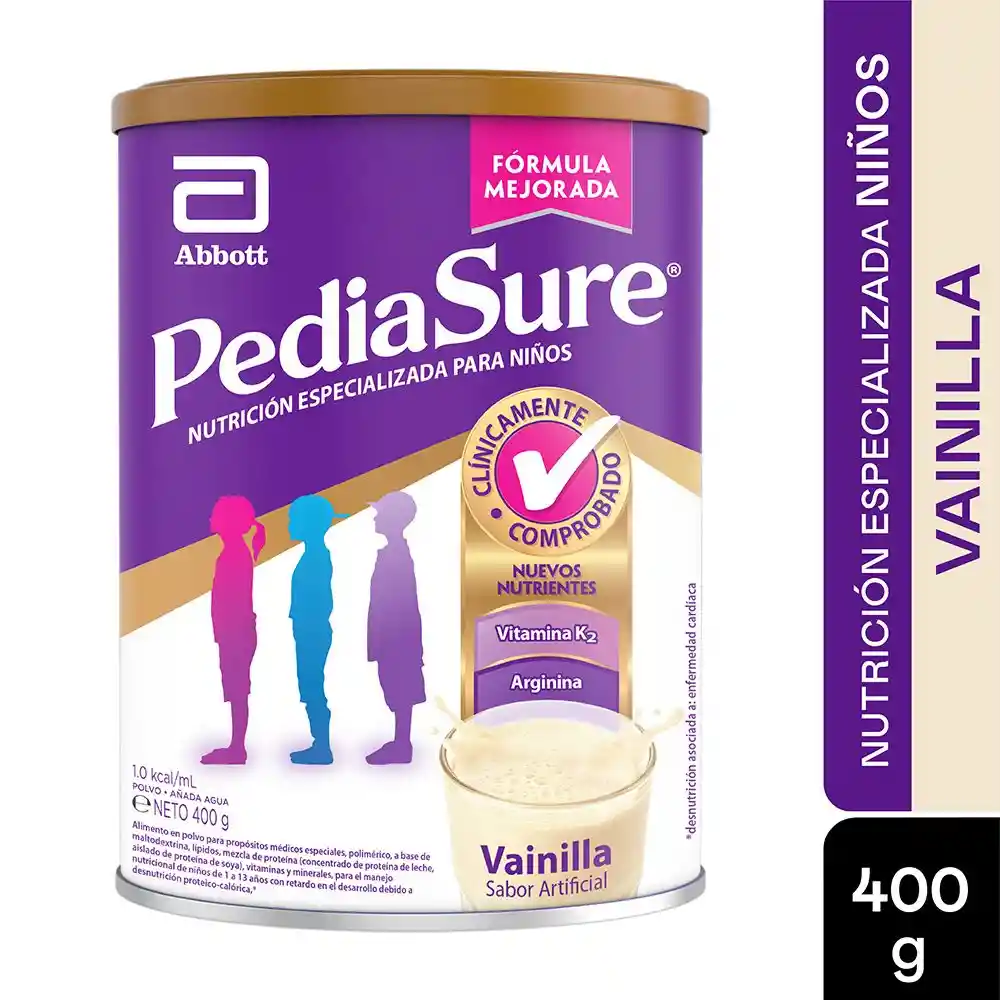 Pediasure Suplemento Alimenticio Complete Sabor Vainilla 