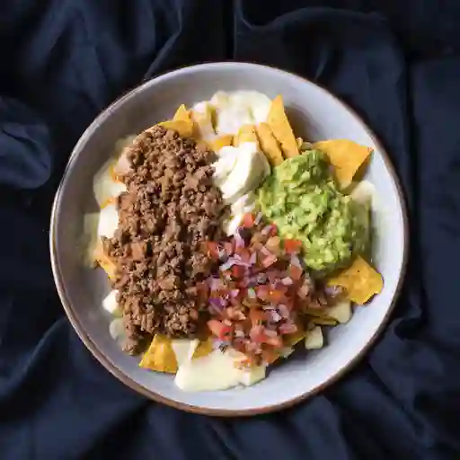 Nachos gratinados entre comillas