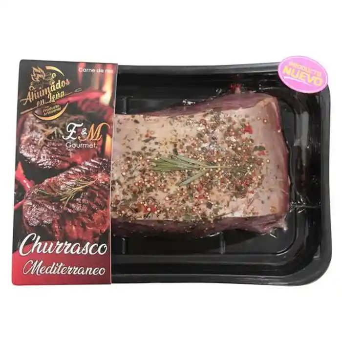 E&M Churrasco Mediterráneo Fresco Empacado