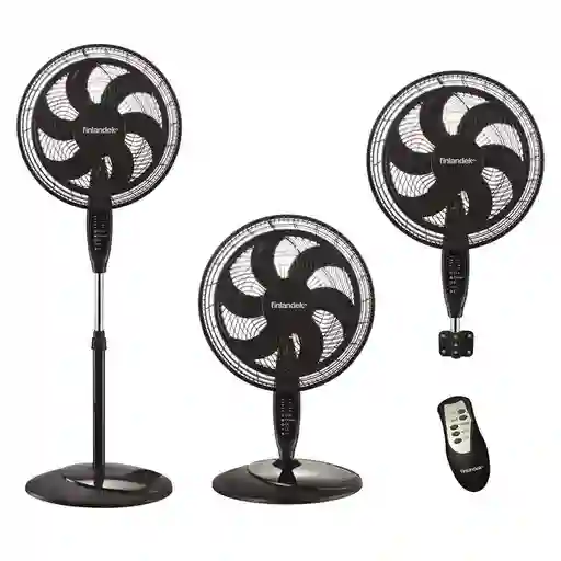 Ventilador 3 en 1 Control Rem Finlandek Fi-hvf199co