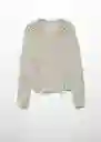 Blusa Pomelo Crudo Talla S Mujer Mango