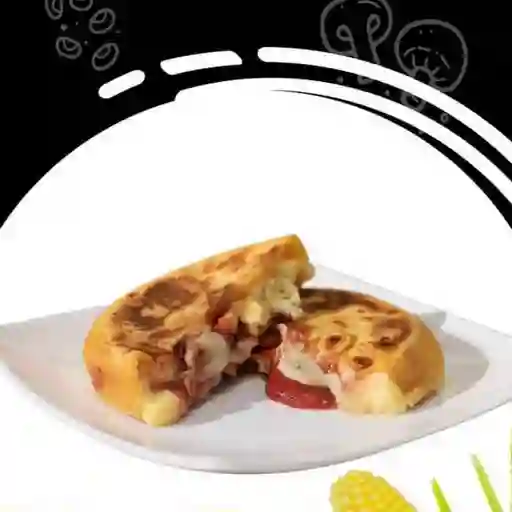Arepa bocadillo y queso