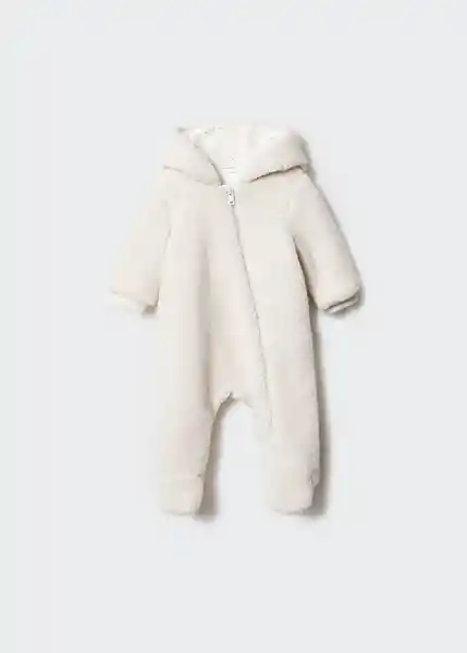 Abrigo Bearry Crudo Talla 61 Niños Mango