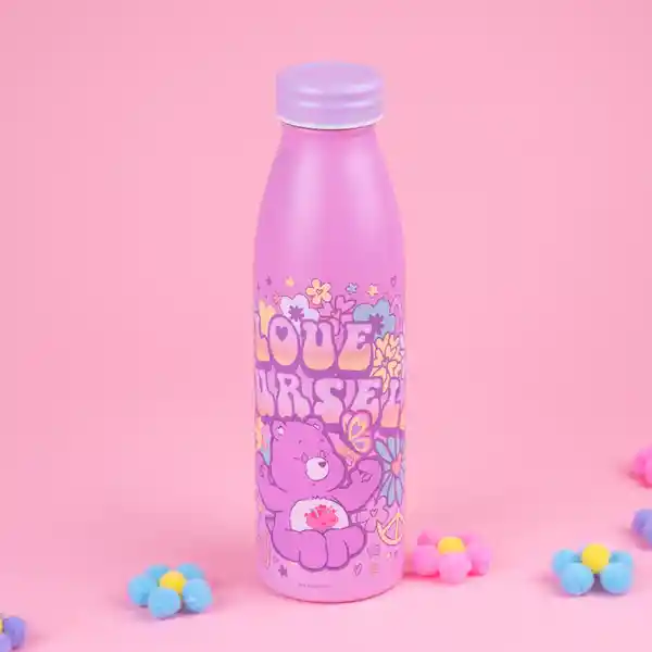 Vaso de Acero de la Colección Care Bears Rosa Miniso