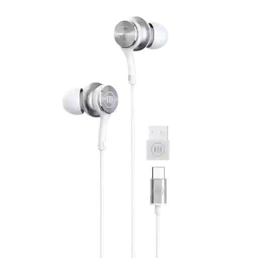 Maxell Audífono Adaptador Usb In Ear EB-XC1