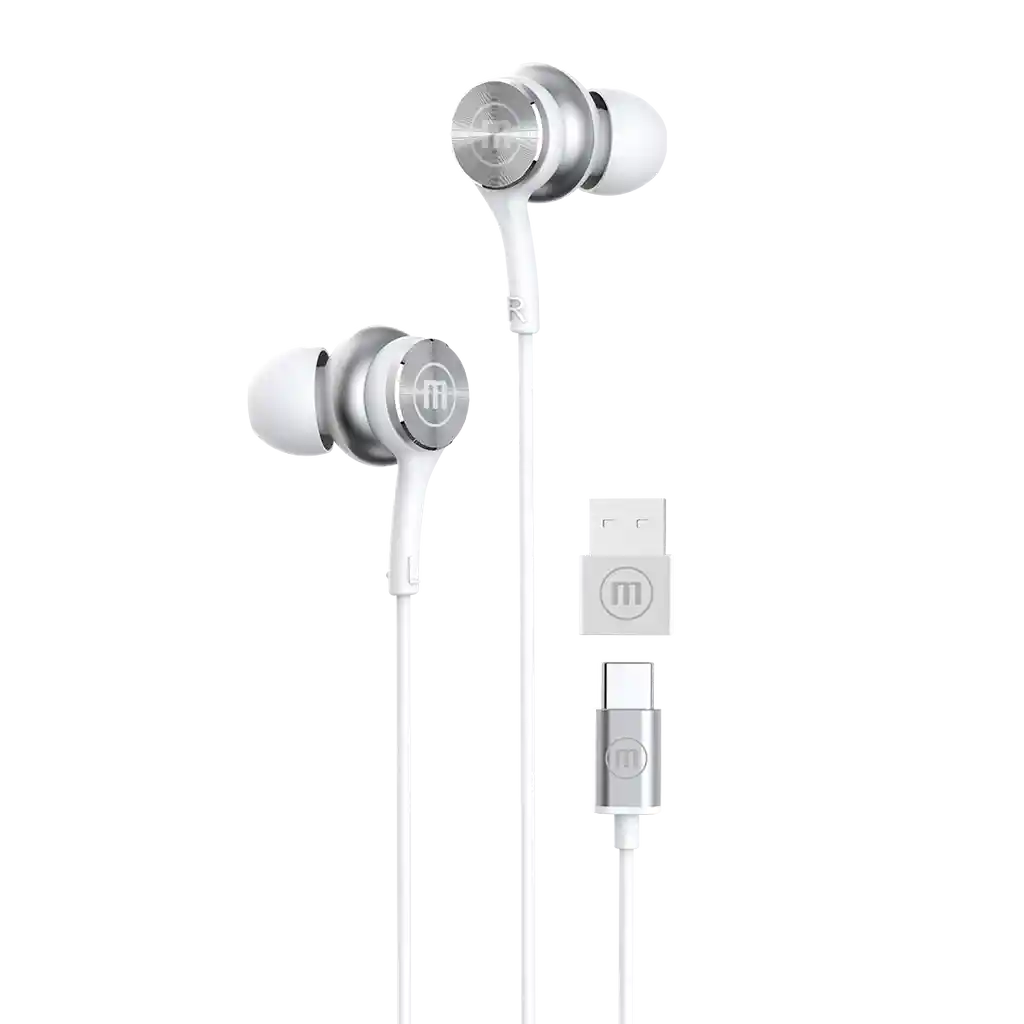 Maxell Audífono Adaptador Usb In Ear EB-XC1