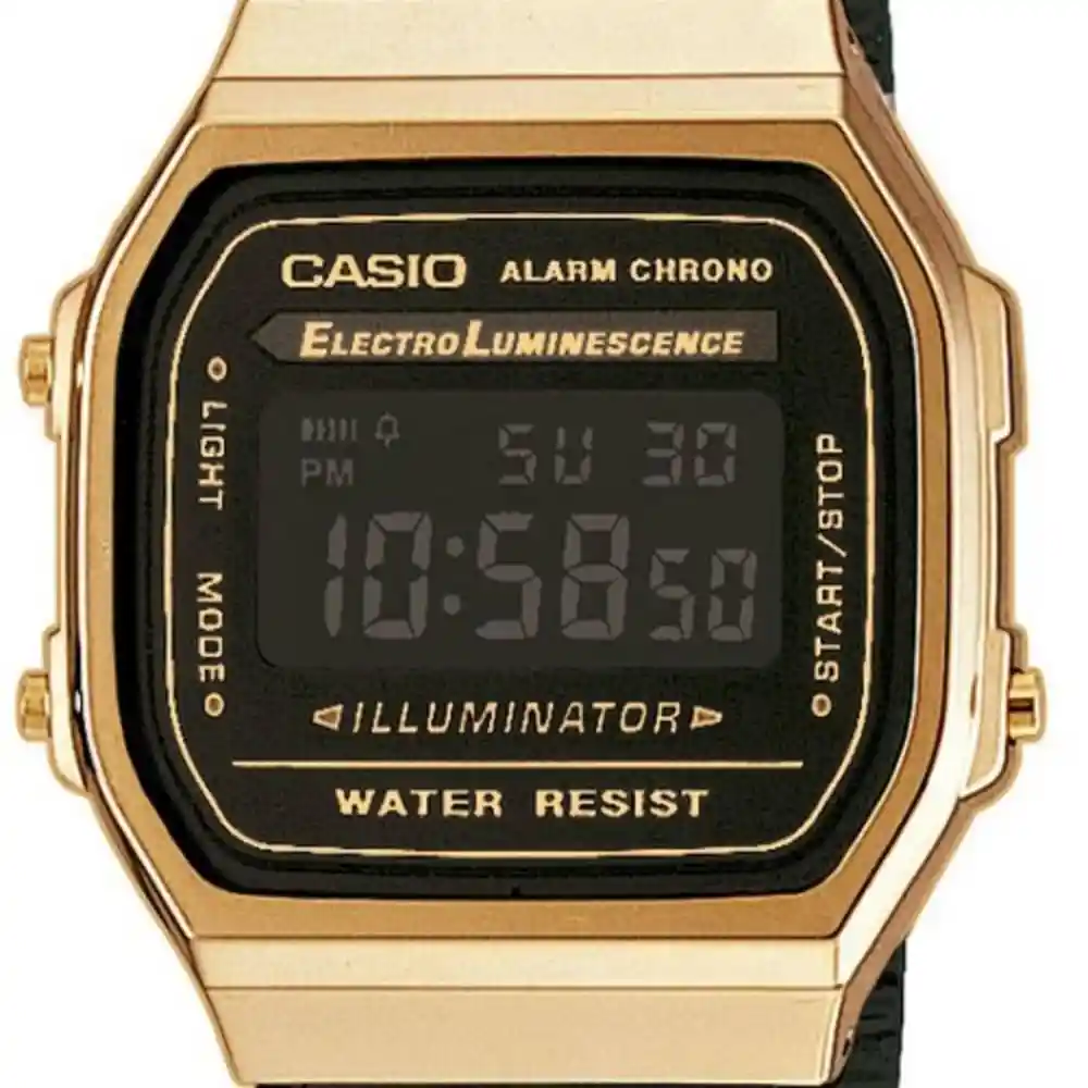 Reloj Casio A_168Wegb_1B Negro Unisex