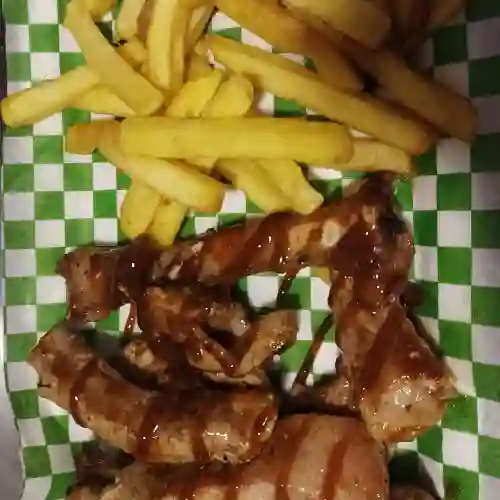 Pasión Futbolera Costillas Bbq