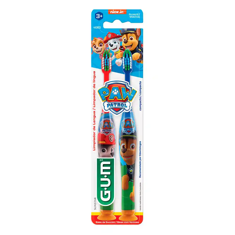 Gum Cepillo Dental para Niños Edición Paw Patrol