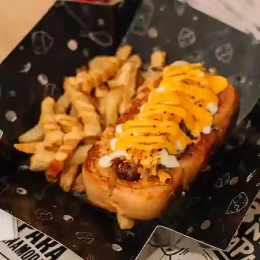 Perro Belga con Papas + Cocacola