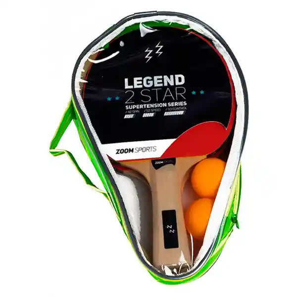 Legend Set Ping Pong Raquetas + Pelotas