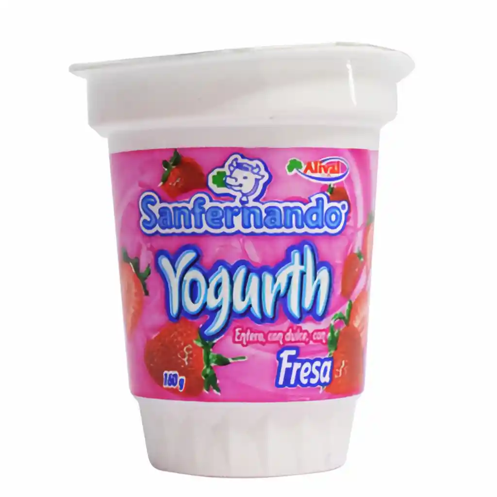 San Fernando Yogurt Sabor Fresa
