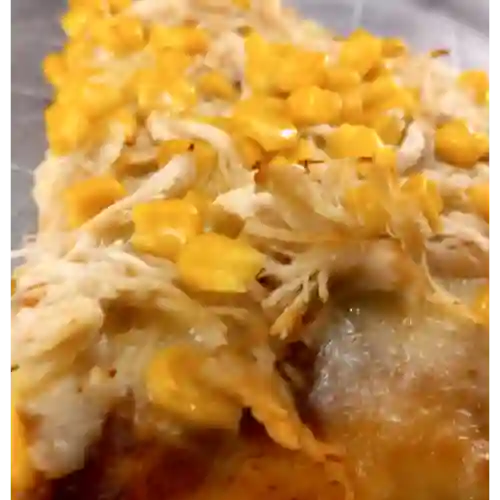 Pizza Maíz, Pollo y Queso
