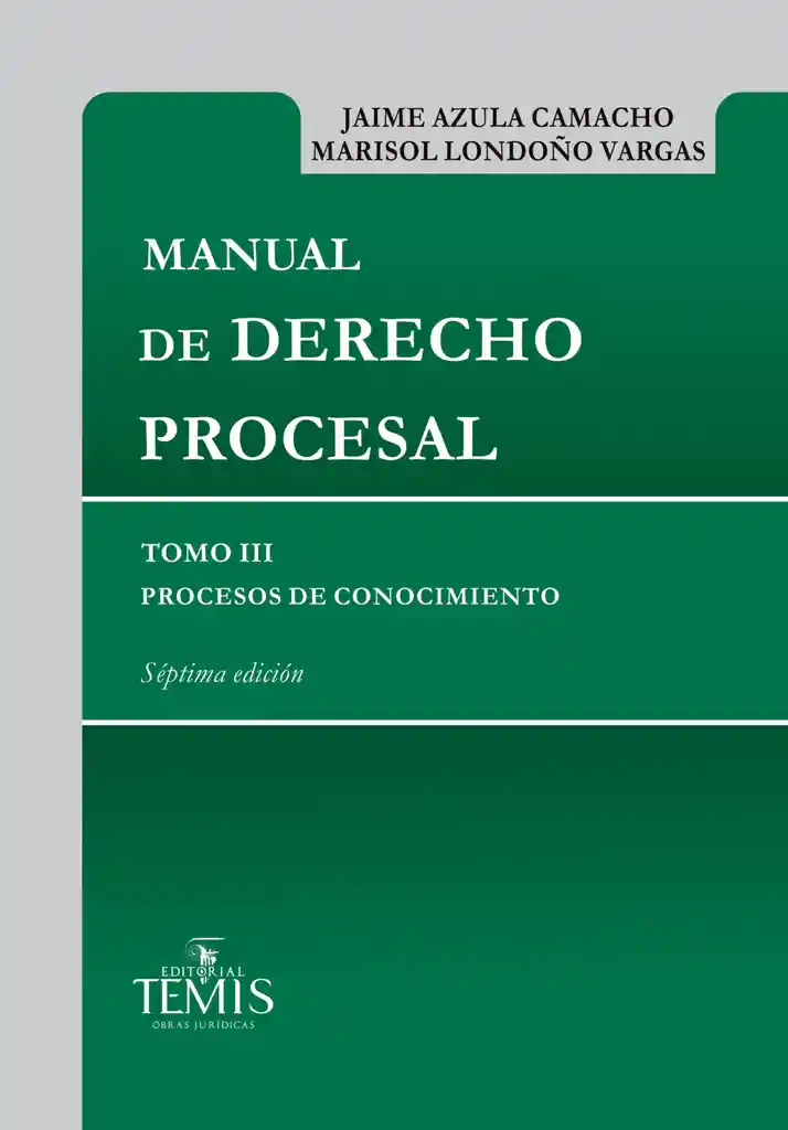 Manual de Derecho Procesal