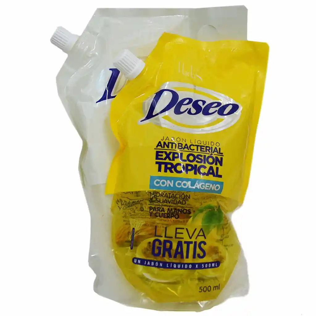 Deseo Jabón Liquido Almendra